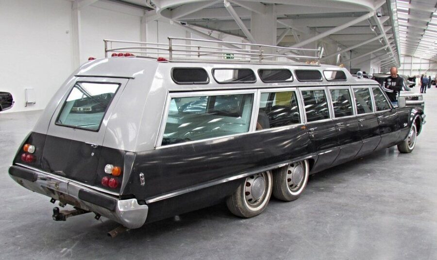 Oldsmobile/American Quality Coach Jetway 707. Bisnesluokka maksimissaan