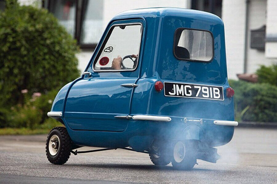 Peel P50. Ei ole mitään järkeä tehdä vähemmän
