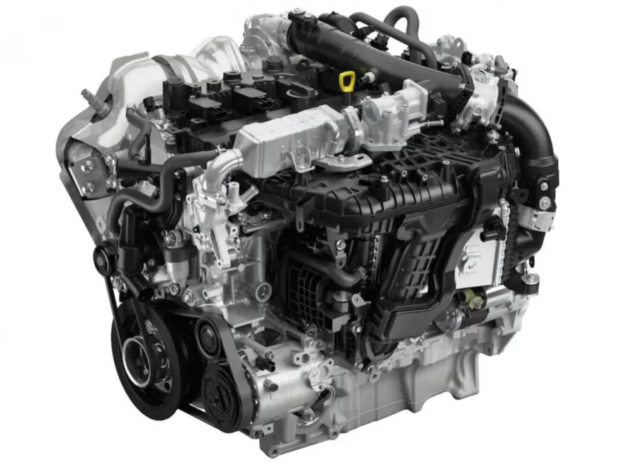 Mazda 3,3 litran rivikuutioinen turbo (e-Skyactiv G)